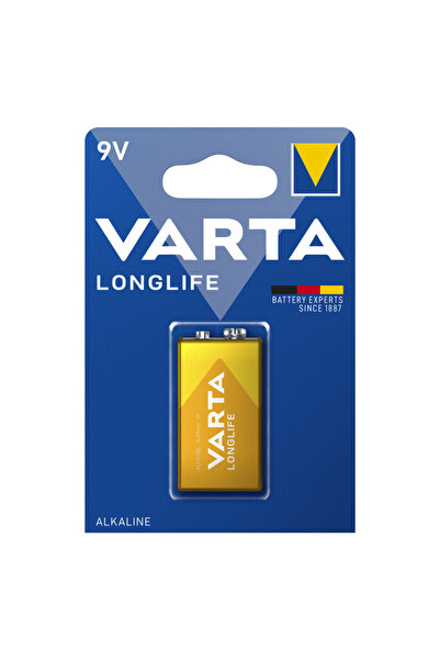 Varta LongLife Αλκαλική Μπαταρία 9V 1τμχ