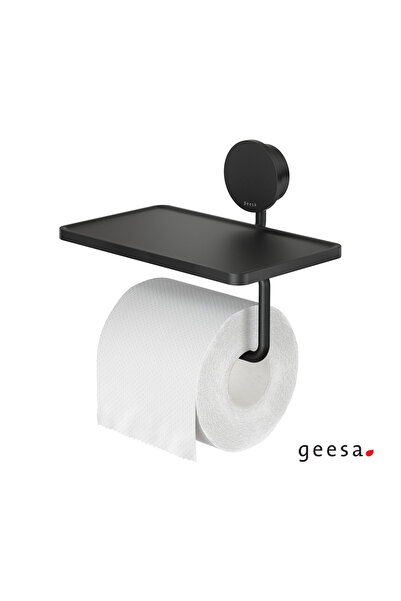 Geesa Opal Χαρτοθήκη Επιτοίχια Black Matt
