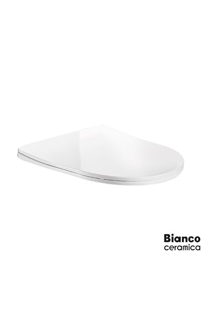 BIANCO CERAMICA 9600SC-300 Κάλυμμα Λεκάνης βακελίτη slim soft close White