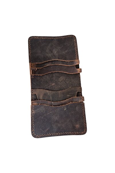 MelAlp Crazy Leather 1mm with 1.2mm Cut Mini Wallet Template