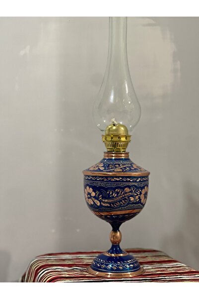 uzunoğlu bakır ürünleri Uzunoğlu Copper Copper Footed Gas Lamp