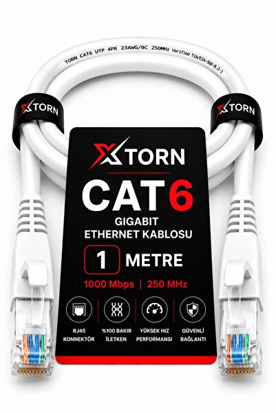 torn Cat6 Ethernet Cable 1 Meter Rj45 Lan Internet Modem Router Computer Cable
