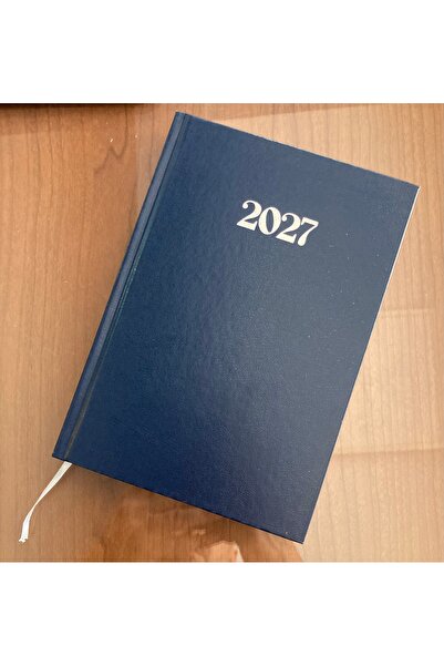 Lizy 2027 Agenda 14X20 Cm. Ebatli, Economic Skin-Colored Striped 2027 Agenda