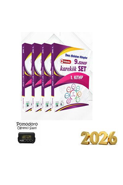 Karekök Yayınları 9. SINIF KAREKÖK SET Matematik - (1-2-3-4 KİTAP)