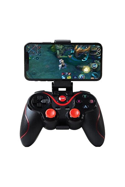 Jumbo Gamepad Wireless pentru Telefon Mobil, Joystick 2.4G cu Suport Reglabil...