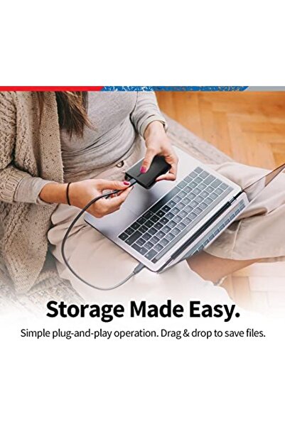 Yıldızan nry shop قرص صلب خارجي محمول Canvio Basics سعة 2 تيرابايت USB 3.0، أ...