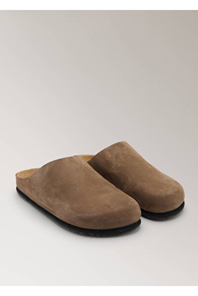 MANGO Woman Minimalist deri terlik
