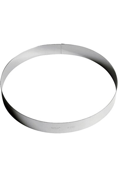 Paderno Stainless Steel Cake Ring 30 cm – Professional Shape Height 3.5 cm