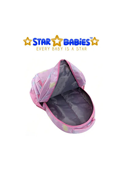 STAR BABiES - Custom Unique Fancy School Backpack - Rainbow Pink