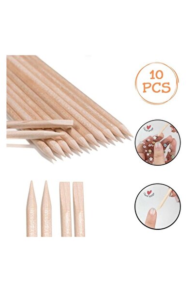 Jumbo Bețișoare pentru manichiură și pedichiură, 10 buc, 11.5 cm – curățare ș...