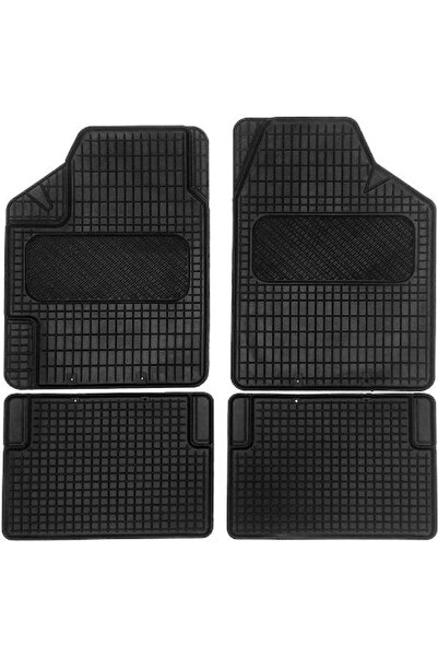 AMIO Set de covorașe față și spate universale 4 piese negre Cod: 01709