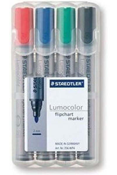 Staedtler Μαρκαδόροι Lumocolor για υπογράμμιση 2mm, Σετ 4 τεμαχίων