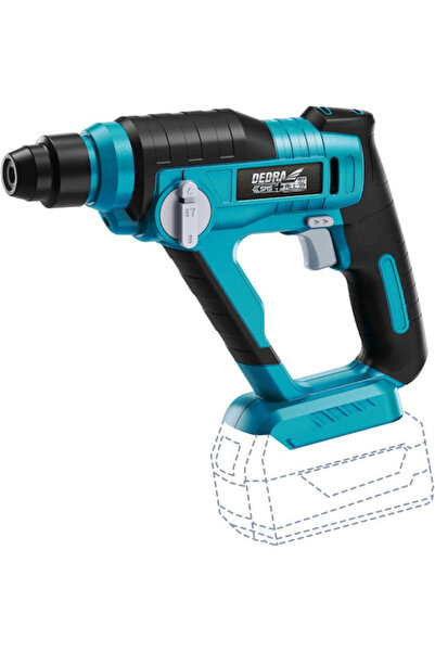 dedra Ciocan demolator cu impact, cu acumulator 18V, Solo, cu mandrină SDS Pl...