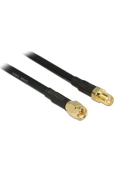 DELOCK Καλώδιο RP-SMA Αρσενικό - RP-SMA Θηλυκό 15μ (89425) 1 τεμάχιο