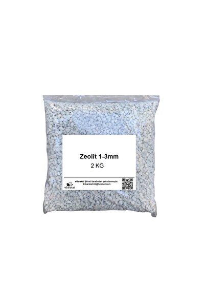 2 KG Zeolit 1-3mm (Şefaf Poşette Gönderilir)