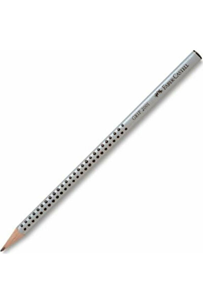 Faber Castell Faber-Castell Grip 2001 Creion B Argintiu 12 bucăți