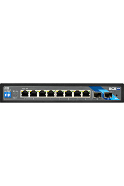 BCS -B-SP08G-2SFP Switch L2 PoE+ negestionat cu 8 porturi Ethernet Gigabit (1...