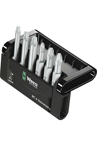 wera Bit-Check 6 Universal 2 Seturi 6 Biți de Șurubelniță Cruce / Stea / Torx...