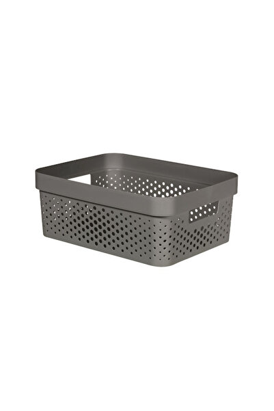 CURVER Kaste Infinity Recycled 11L 36x27x14cm Gri închis Cutie de depozitare