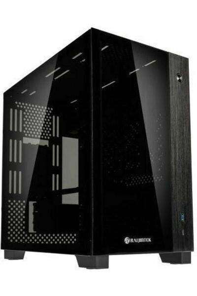 Raijintek Carcasă PC Mini Tower de gaming Paean Mini cu fereastră laterală, N...
