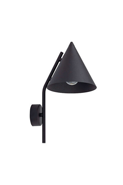 TK-Lighting TK Lighting Aplica modernă de perete cu soclu E27 Negru 19cm Cod:...