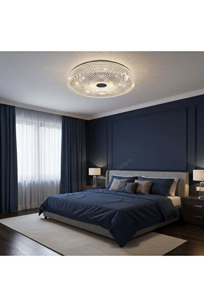 CMHOME Lustra LED RADIAN Nobile, 43W, Diametru 39.5 cm, Lumina Calda/Neutra/R...