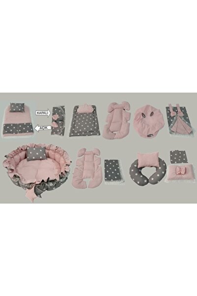 Empressco Yumuşak Yuvarlak Bebek Nesti 14'lü Set, Konforlu ve Huzurlu Uyku Dü...