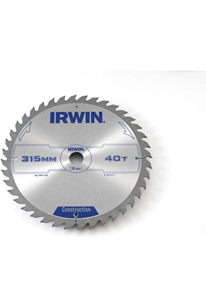 Irwin Disc de tăiere pentru lemn, diametru 315mm, cu 40 de dinți, 1 bucată