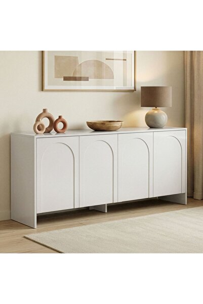 Rani Mobilya Rani Home Konsol Beyaz 180 Cm GD-5351