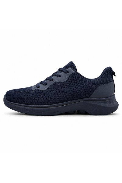 Footprint Lightweight Knit Mesh Walking Sneakers – Breathable Lace-Up Sports ...