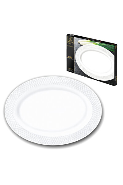 WILMAX ENGLAND Platou oval din portelan, pentru aperitive si deserturi, 35x25...