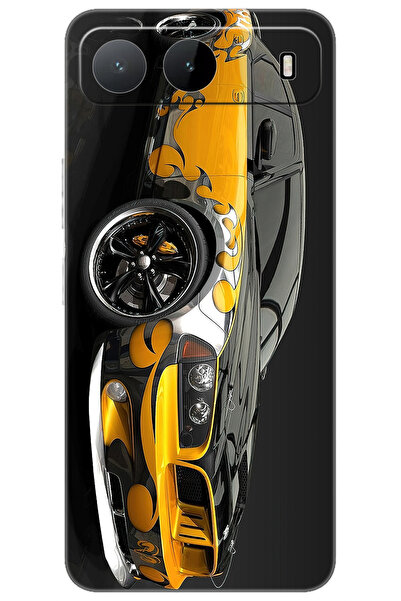 TECNO Spark 40 5G (KM8n) Uyumlu Kılıf Desen Baskılı Silikon Carros Velozes ST...