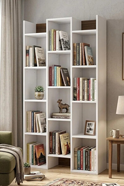 İYENA HOME LİVİNG Kitaplık Mesh Kitaplık 165x86 cm