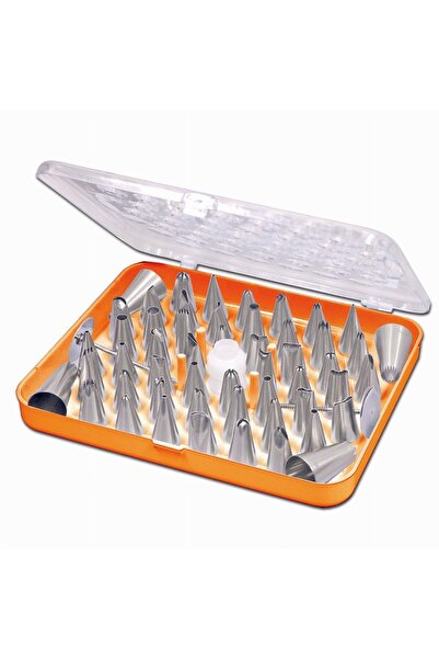 Tomgast Set de ustensile ornare prajituri din otel inoxidabil, 56 piese, Tomg...