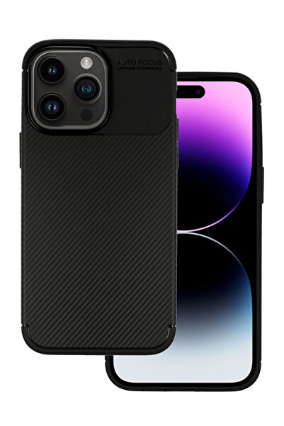 VENNUS Θήκη Carbon Elite VNS-0058 για iPhone 14 Pro Max, μαύρη