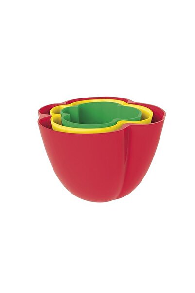 Zak! Designs Set 3 boluri plastic ZaK Design, Multicolor