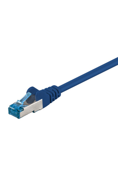 goobay καλώδιο δικτύου 93779, CAT 6A S/FTP (PiMF), CU, 3m, μπλε