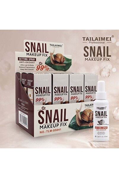 TAILAIMEI Spray fixare machiaj snail hidratant matifiant 120ml