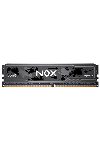 Apacer NOX 16GB (1x16GB) 6400MHz CL36 DDR5 Siyah Gaming Ram (AH5U16G64C652MBA...