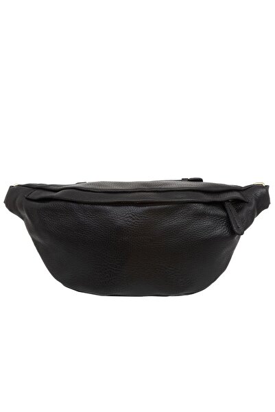 Kaletnik Plic din piele și organza, negru
