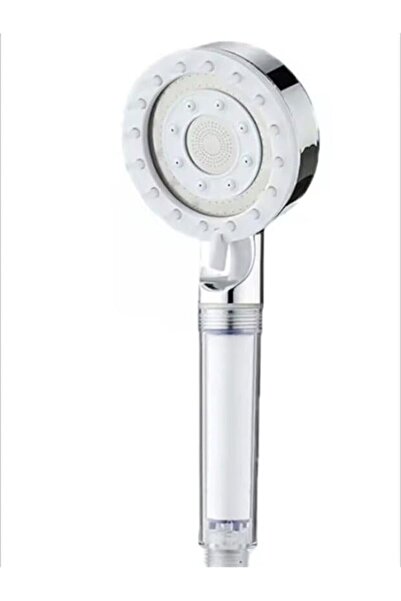 Yıldızan Tua Shop 3-Piece Set of Shower Head with Massage Filter, Gray Self-A...