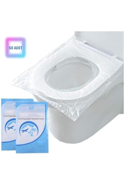 Yıldızan Adn Shop Disposable Hygienic Toilet Seat Cover Bag, 50-100 - 200 Pie...