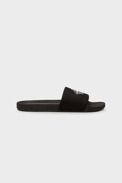 Calvin Klein kadın slide monogram terlik-41 - SİYAH