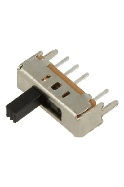 OEM Comutator glisant 5mm ON-ON-ON 3 poziții 0.3A /50VDC 12.7x4.5x4.7mm CANAL...