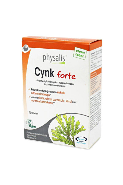 PHYSALIS Zinc forte complex mineral, Physalis, 30 buc