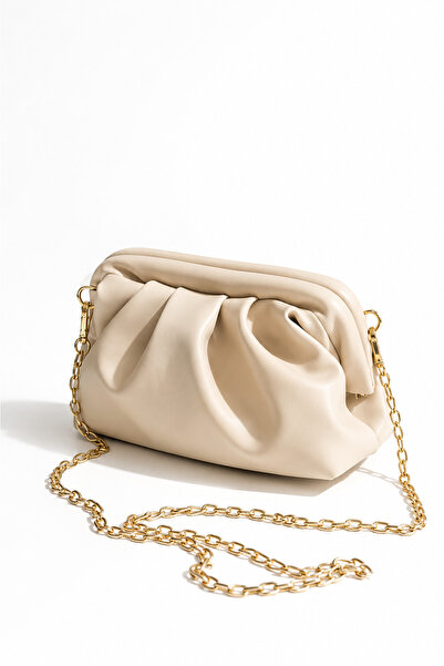 Rivina Laguna Women's Burs Chain Strap Lined Hand & Shoulder Bag with Closure