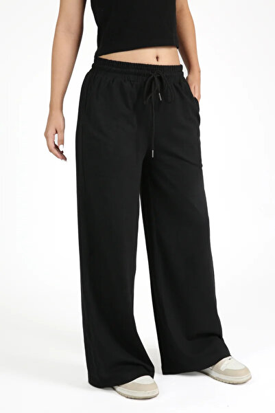 Nikias Black Comfortable Trousers for Daily Wear