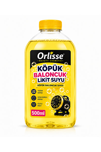 orlisse beauty cosmetic أورليس سائل فقاعات رغوية 500 مل |   سائل رغوي كثيف وط...