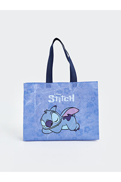 LC Waikiki Nevavm Stitch Printed Shopping Bag with Difference