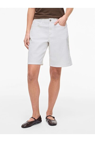VILA Bermudashorts VINUS Mid-Waist